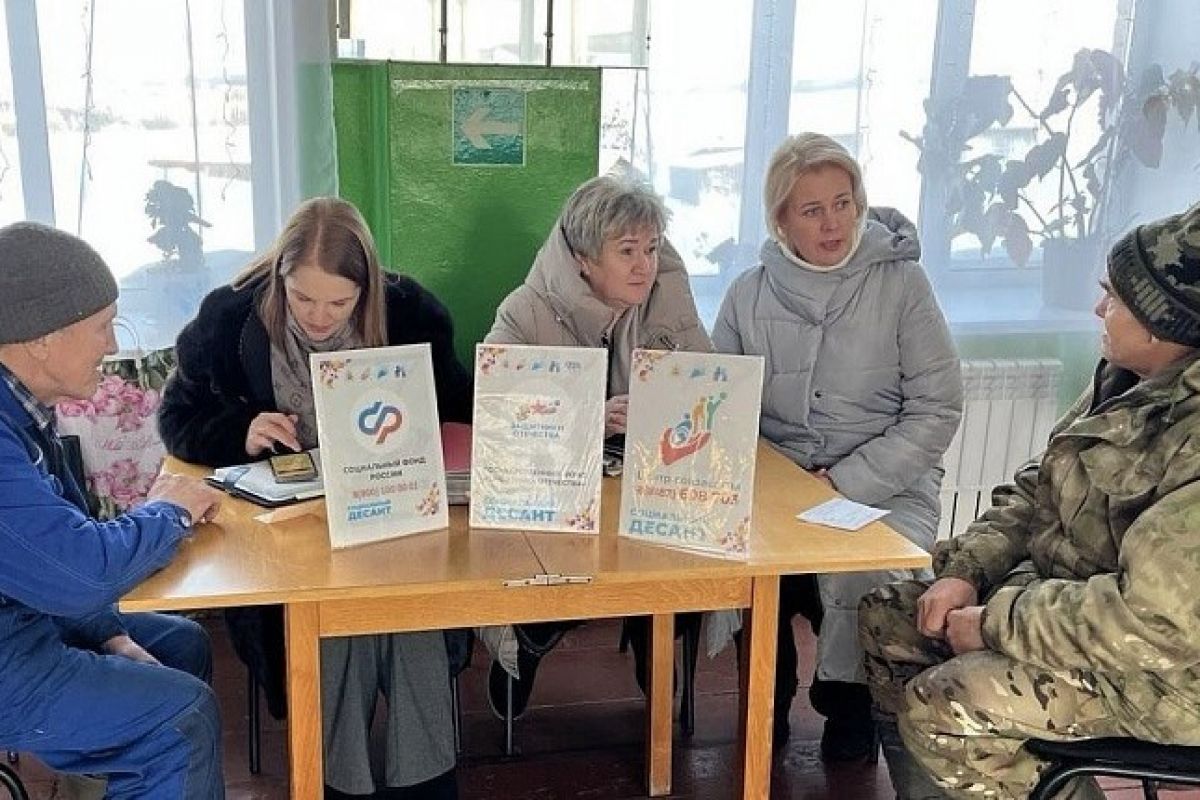 В Пинежском округе состоялся очередной выезд мобильной бригады в рамках проекта "Социальный десант"
