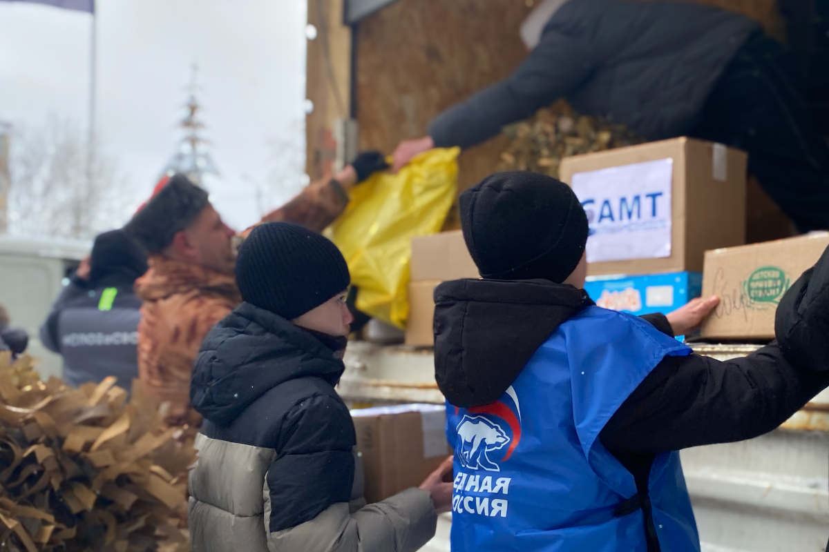 Из Мордовии отправилась новая партия гумгруза в зону СВО
