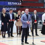 Евгений Смолянинов поприветствовал участников и гостей чемпионата и первенства России по фудокан карате