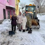 Виталий Рыльских оперативно решил проблему снежных завалов у детского сада №89