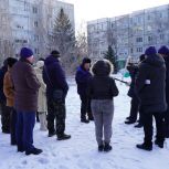 В Хабаровске состоялась встреча с жителями квартала Пограничный поселка Березовка, дворы которого включены в план благоустройства
