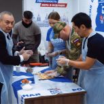 «Бууза-блин битва» прошла в Штабе общественной поддержки Единой России в Чите