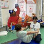 В Октябрьском участницы Женского клуба сдали нормативы ГТО