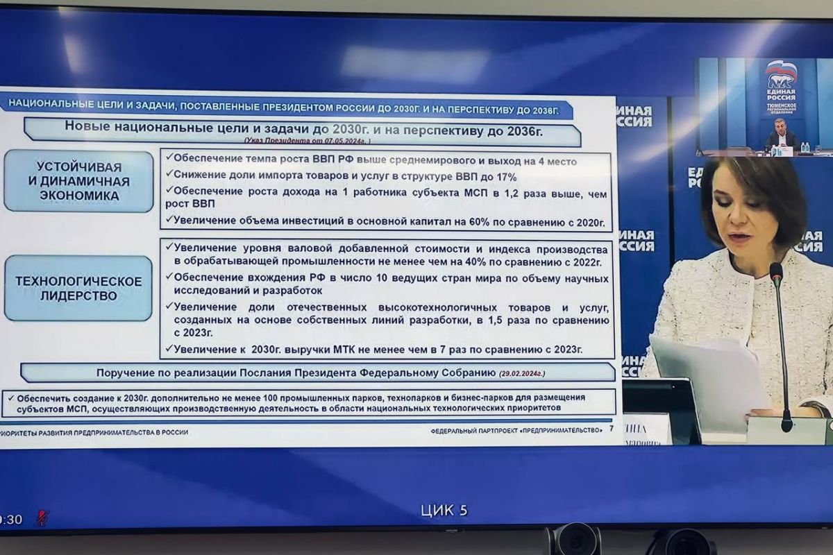 «Единая Россия» подвела промежуточные итоги проекта «Предпринимательство»