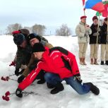 В Кайбицком районе почтили подвиг советского народа, строившего оборонительный рубеж