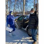 Автоволонтеры «Единой России» помогают врачам Клинического госпиталя ветеранов войн в Иркутске