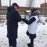 В Электростали молодогвардейцы провели мониторинг соблюдения «масочного режима»