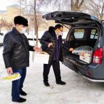 Сергей Бабин доставил горячее питание для медиков Сорочинского Covid-центра