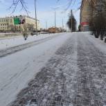 «Народный контроль» Чебаркуля проинспектировал качество уборки снега на улицах