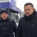 Воробьев проинспектировал каток на реконструированном стадионе «Волга»