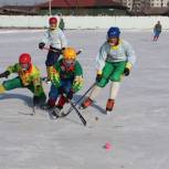 Новые клюшки детским хоккейным командам Читы вручил Алексей Бутыльский
