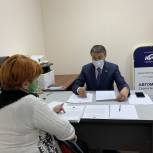 Сергей Автомонов провел прием граждан
