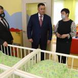 Игорь Руденя проверил готовность к открытию нового детского сада в Торжке