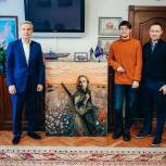Картину тюменского художника о войне передадут в дар городу-герою Волгограду