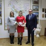 Секретарь Успенского МО исполнил мечту девочки