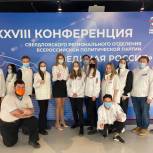 Молодогвардейцы Екатеринбурга приняли участие в организации партийной Конференции