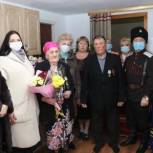 Труженица тыла из станицы Тбилисской отмечает 95-летний юбилей