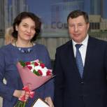 Сергей Мелехин поздравил сотрудников избирательных комиссий Верх-Исетского района