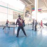 Чемпионат по настольному теннису на призы «Единой России» прошел в Чародинском районе