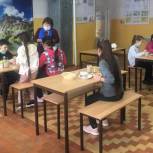 Сарпинские единороссы провели мониторинг горячего питания в школе