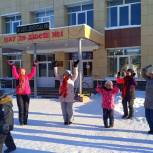 В Илишевском районе сторонники партии провели «Фестиваль снеговика»
