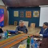 Депутат Государственной Думы Джамаладин Гасанов встретился с руководством РИА «Дагестан» и газеты «Замана»