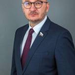 Поздравление сенатора Олега Цепкина с Новым годом