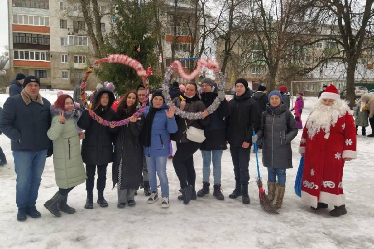 В Касимове проходят новогодние игры и забавы