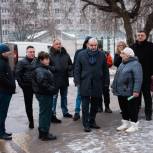 Партийцы встретились с жителями мкд