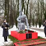 Химкинские партийцы приняли участие в открытии памятника погибшим героям битвы под Москвой