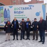 Волонтёры Южного округа Москвы передали 5 тонн воды в военный госпиталь в Подольске