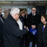 Депутат Госдумы Ирина Роднина посетила химкинское предприятие по производству промышленного оборудования