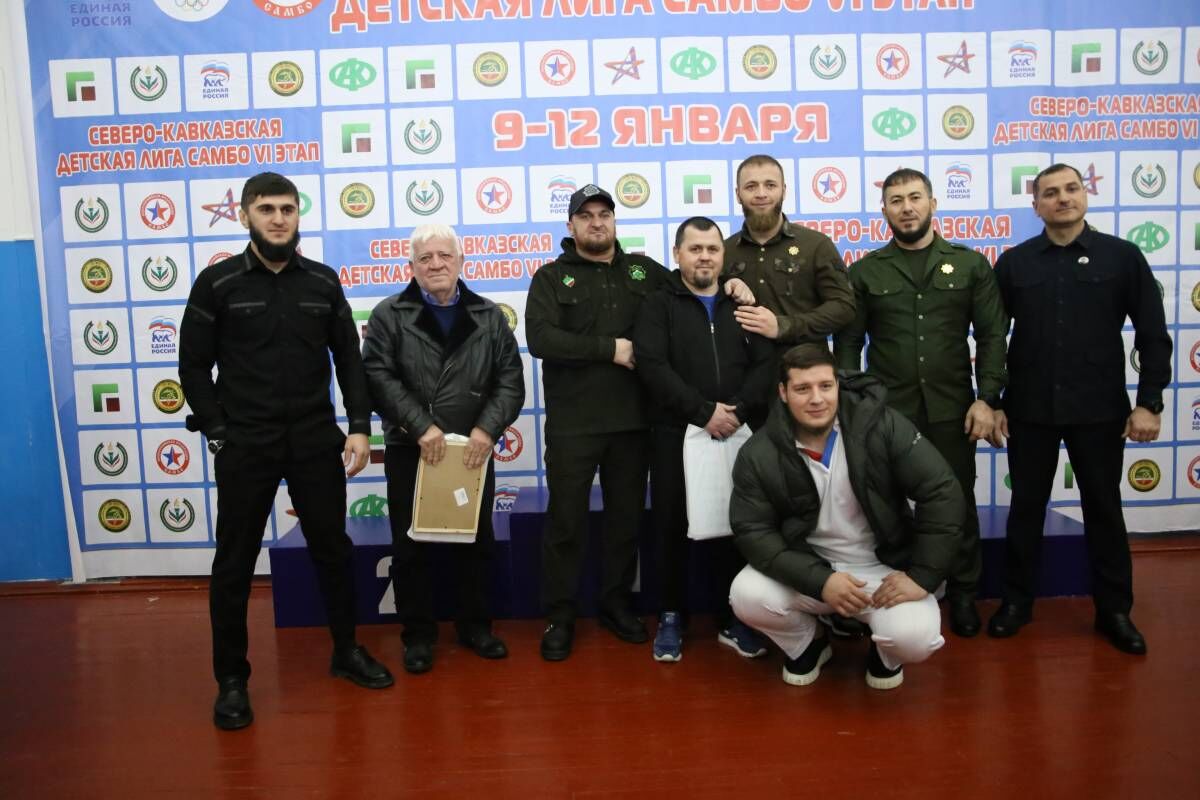 В Чеченской Республике проходит очередной этап детской лиги самбо