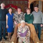 В Высокогорском районе единороссы поздравили с днем рождения ветерана района