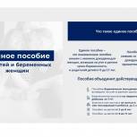 Установлено единое ежемесячное пособие в связи с рождением и воспитанием детей для семей с низкими доходами