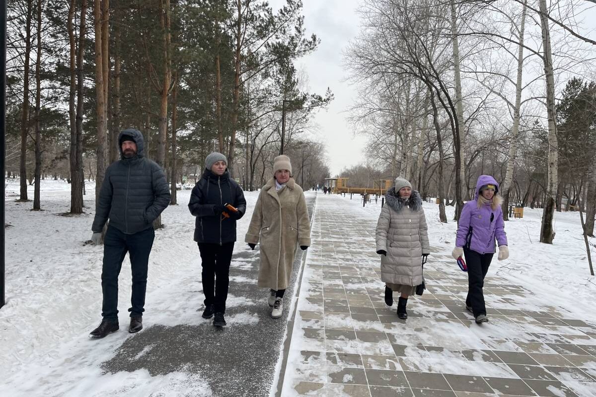 Единороссы Сосновоборска побывали в городском парке «Белкин дом» в рамках  работы партийного десанта | 16.01.2023 | Красноярск - БезФормата