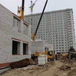 В Рязанском районе строится новый детский сад