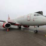 Самолет «Дзержинск» впервые прибыл в международный аэропорт «Нижний Новгород» имени Чкалова