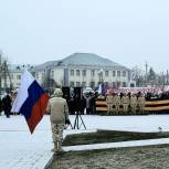 «Единая Россия» помогла провести патриотический митинг в селе Хохол