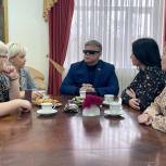 Депутат Мособлдумы Владимир Вшивцев встретился с активистами штаба помощи мобилизованным