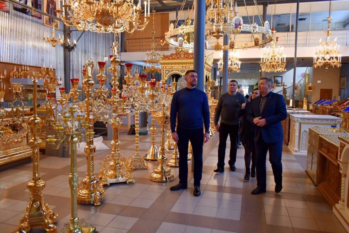 Депутаты «Единой России» посетили предприятие «Софрино РПЦ»