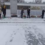 Волонтеры «Единой России» помогают рязанцам с уборкой снега