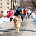 Начало нового года в Большом Камне отметили забегом