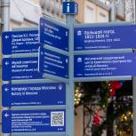 Единая система навигации: В Москве появились новые домовые знаки и городские указатели