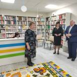 Николай Жеребилов принял участие в открытии модельной библиотеки в Медвенcком районе
