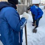 Татарстанские молодогвардейцы провели «Снежный десант»