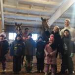 В Великом Новгороде «Единая Россия» организовала поездку в конный клуб для воспитанников детского дома
