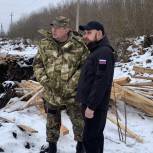 Юрий Сапожников встретился с бойцами 380 полка в Курской области
