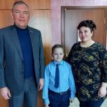 Многодетная семья поблагодарила Ильдара Акчурина за помощь