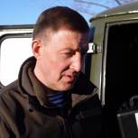 Андрей Турчак передал «буханки», коптеры и тепловизоры подразделению ВДВ на Кременском направлении